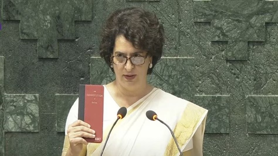 Priyanka Gandhi Oath