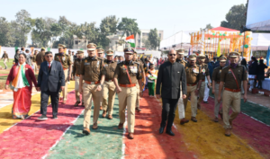 Muzaffarnagar News: 76वें गणतंत्र दिवस के अवसर पर रिजर्व पुलिस लाइन्स मुजफ्फरनगर में भव्य परेड का किया गया आयोजन 2 Screenshot 2025 01 27 111645