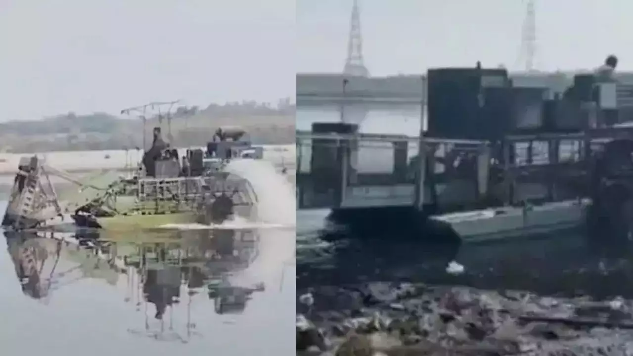 Delhi Yamuna Cleaning