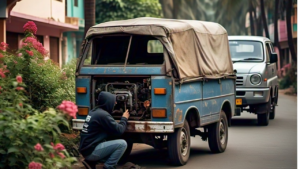 Truck parts theft : सड़क किनारे खड़े थे ट्रक , चोरों ने चुरा लिए ये पार्ट्स 2 Your paragraph text 3 5