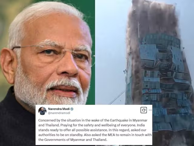 Earthquake in Myanmar-Thailand