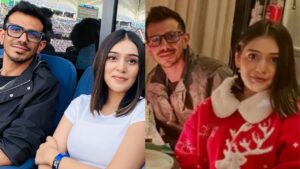 Yuzvendra Chahal and RJ Mahvash