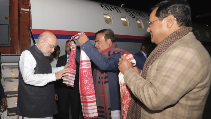 Amit Shah Dibrugarh Visit