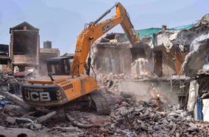 Delhi Bulldozer Action