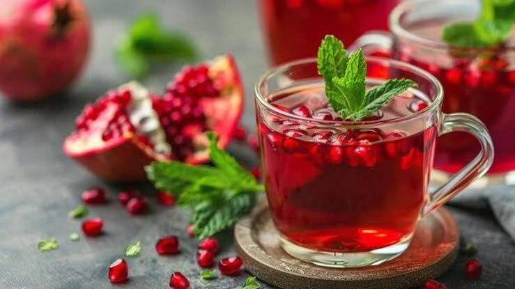 Pomegranate Peel Tea Benefits