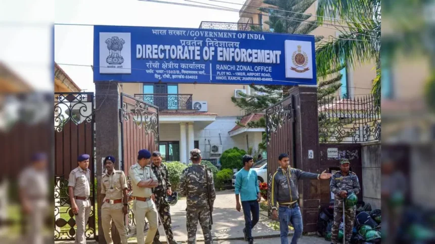 ED Raid Jharkhand