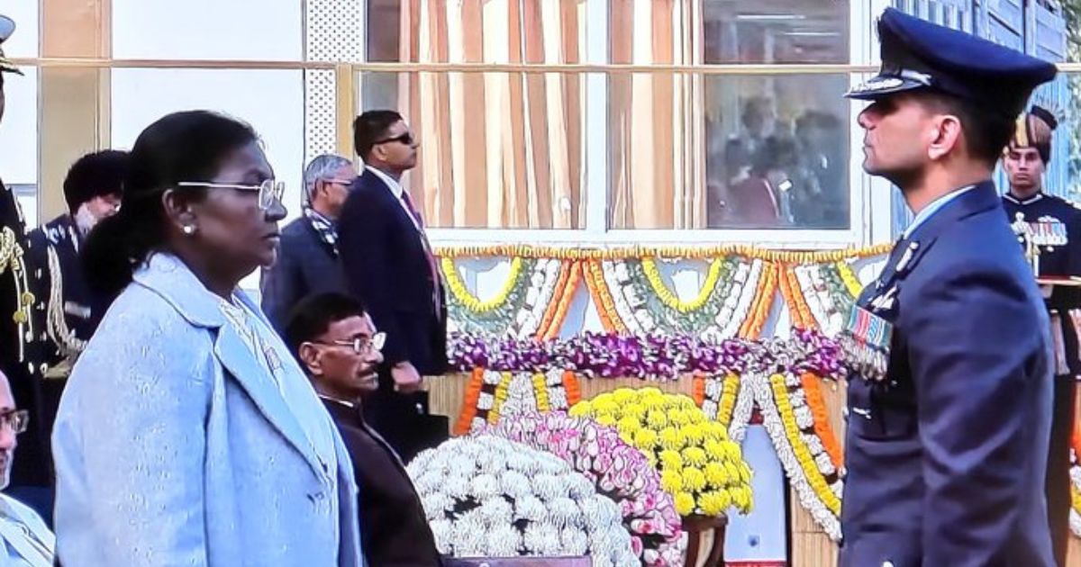 Indian astronaut Ashok Chakra