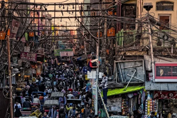 Chandni Chowk Underground Wiring