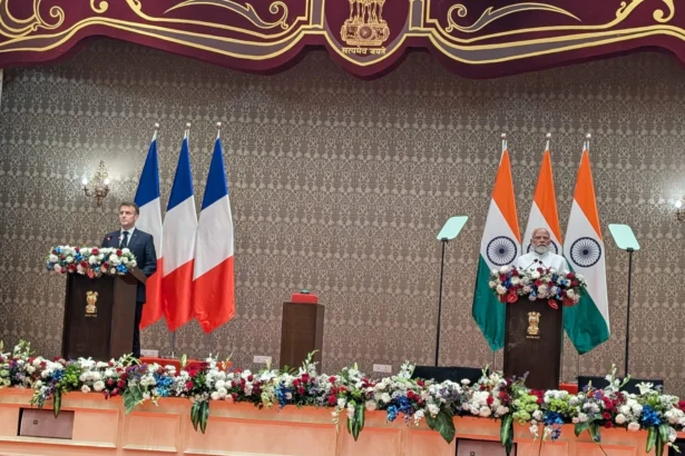 Macron India Visit