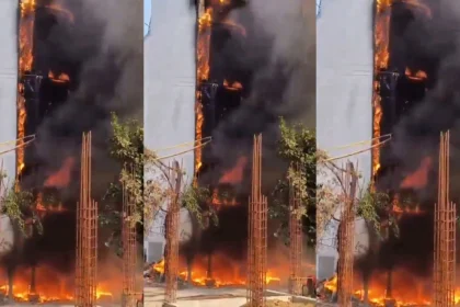 Vrindavan Siddhi Vinayak Hotel Fire