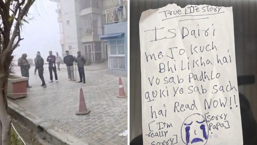 Ghaziabad three sisters suicide