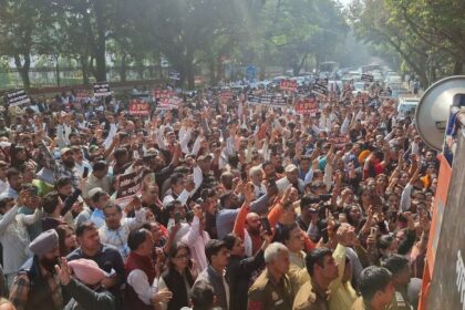 AI Summit Protest Row