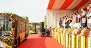 Delhi Electric Bus Launch