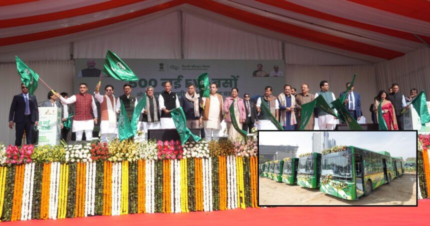 Delhi Electric Bus Launch
