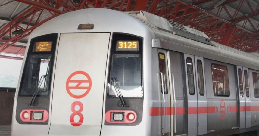 Delhi Metro for T20 Match