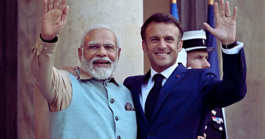 Emmanuel Macron India visit