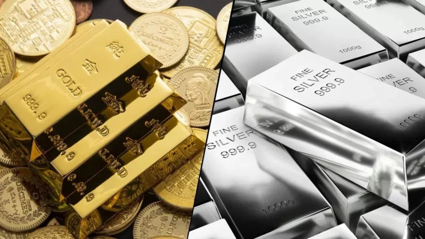 Gold and silver prices
