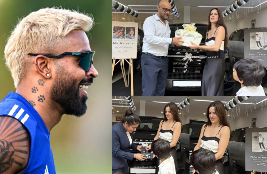 Hardik Pandya Gift to Natasa
