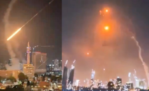 ईरान ने इजरायल हमले के बाद किया पलटवार, दागी दर्जनों मिसाइलें 2 Iran Retaliates After Israel Strike