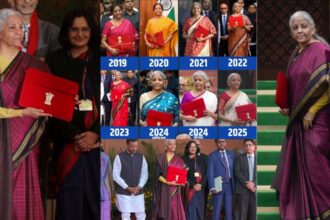 Nirmala Sitharaman Budget Saree
