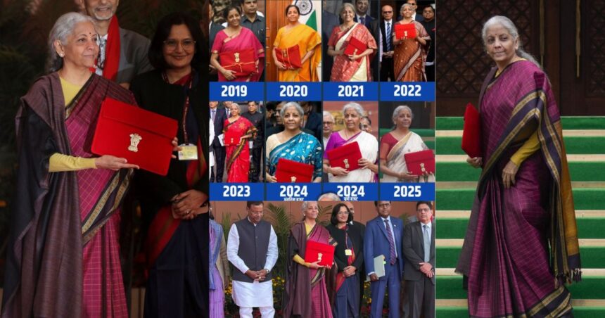 Nirmala Sitharaman Budget Saree
