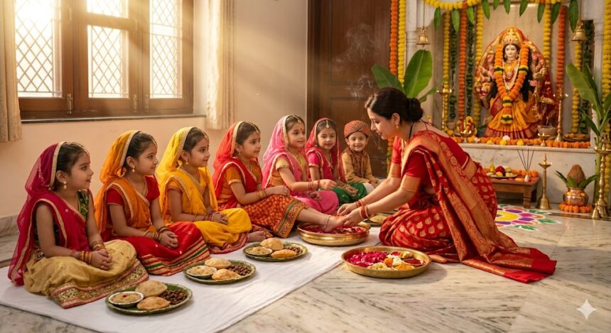 13 26 014465023navratri 2026 kanya pujan3