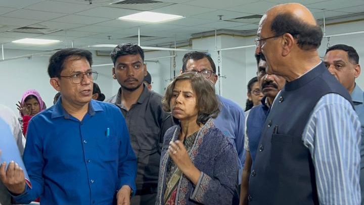 Health Minister Visit