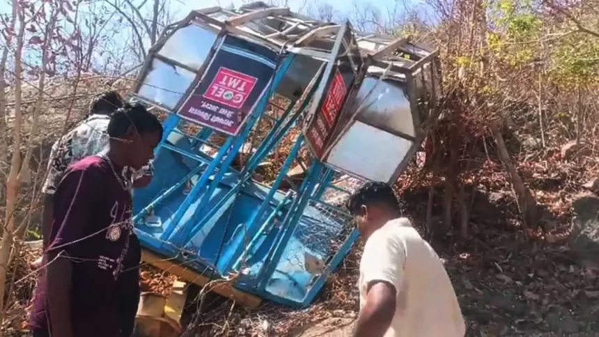 Khallari Temple Ropeway Accident