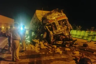 Mirzapur Road Accident
