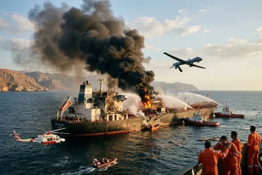 Oman Oil Tanker Attack