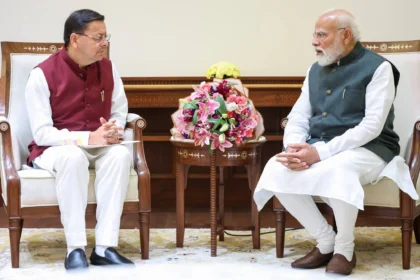 PM Modi CM Dhami Meeting Delhi