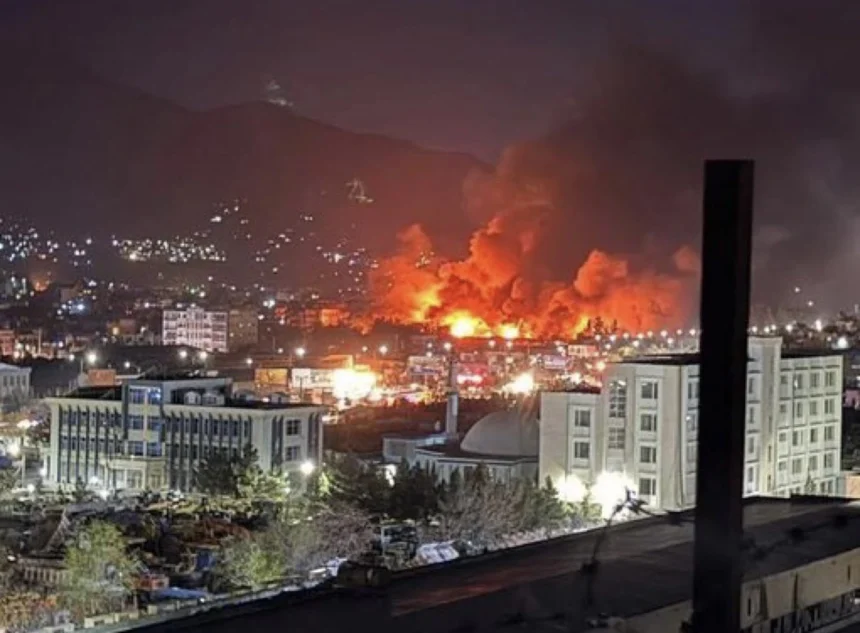 Pakistan Airstrike in Kabul