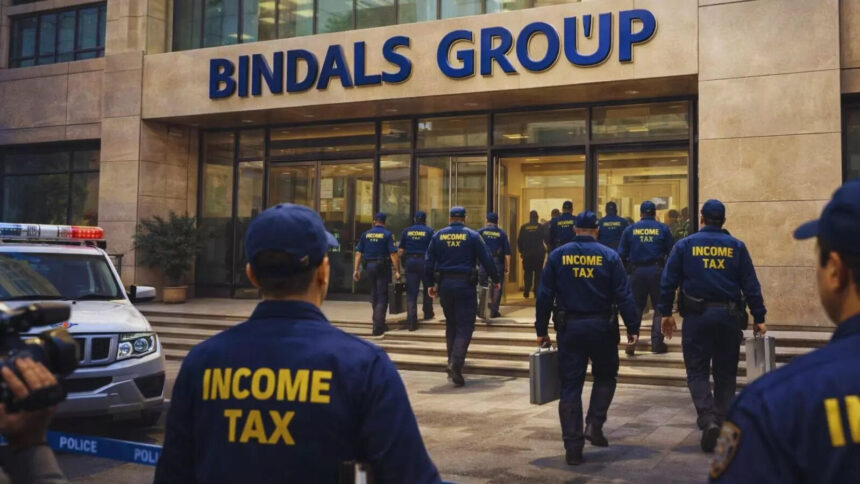 ghaziabad bindals group it raid