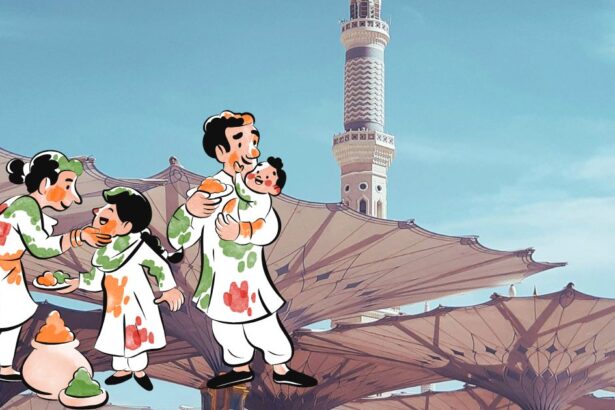 Holi in Saudi Arabia