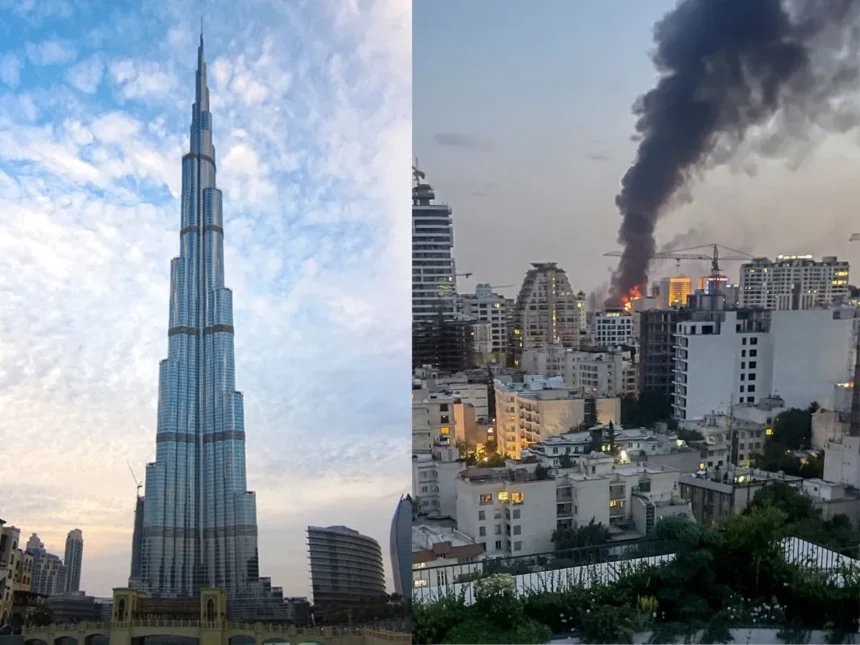 iran israel tensions is burj khalifa the next target of iran tallest building evacuated as conflict intensifies in middle east