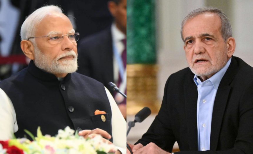 PM Modi Speaks Iran President