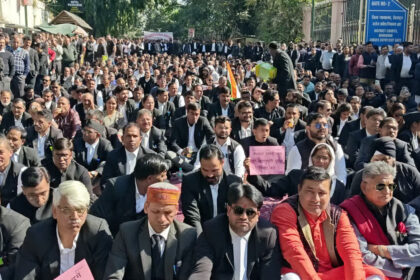 Dehradun Bar Association Protest