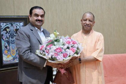 Gautam Adani meets Yogi Adityanath