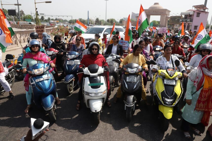 Nari Shakti Vandan Yatra Lucknow