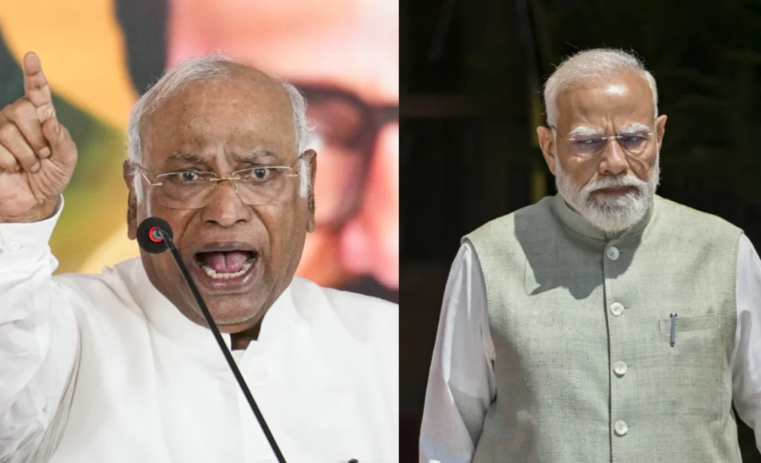 PM Modi vs Mallikarjun Kharge