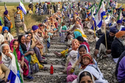 Punjab Rail Roko Protest