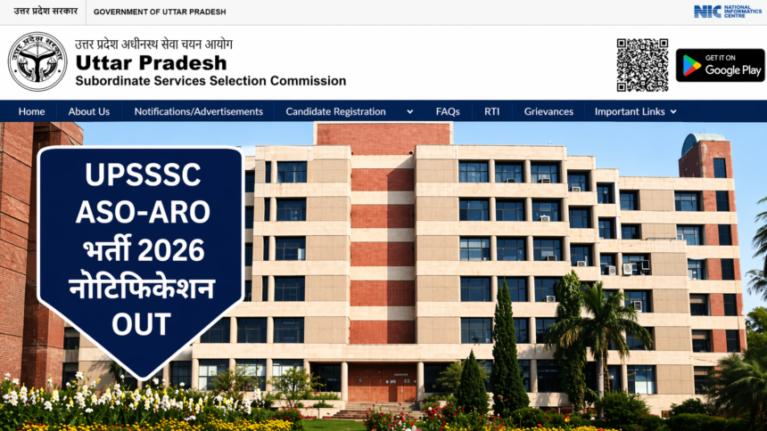 UPSSSC ASO-ARO Recruitment 2026