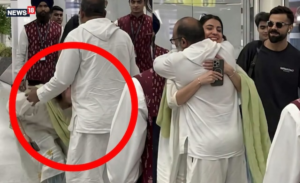 Anushka Sharma Touches Feet