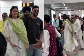 Anushka Sharma Touches Feet