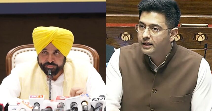 Bhagwant Mann Targets Raghav Chadha