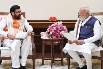 CM Nayab Saini Meets PM Modi