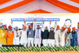 CM Saini Maham Development Rally