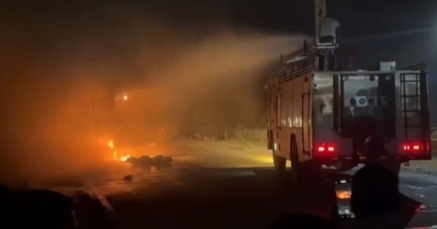 Hansi Bhiwani Bus Fire Accident