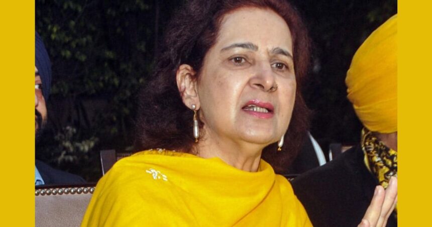 Navjot Kaur Sidhu BRP Punjab