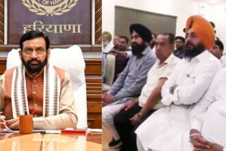 Punjab Arthiyas Meet CM Nayab Saini